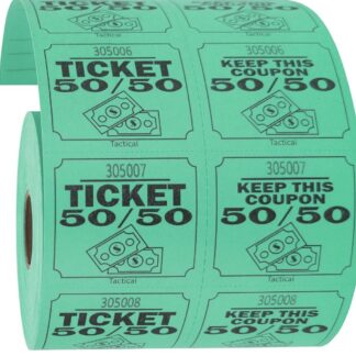 raffle-ticket-roll-green